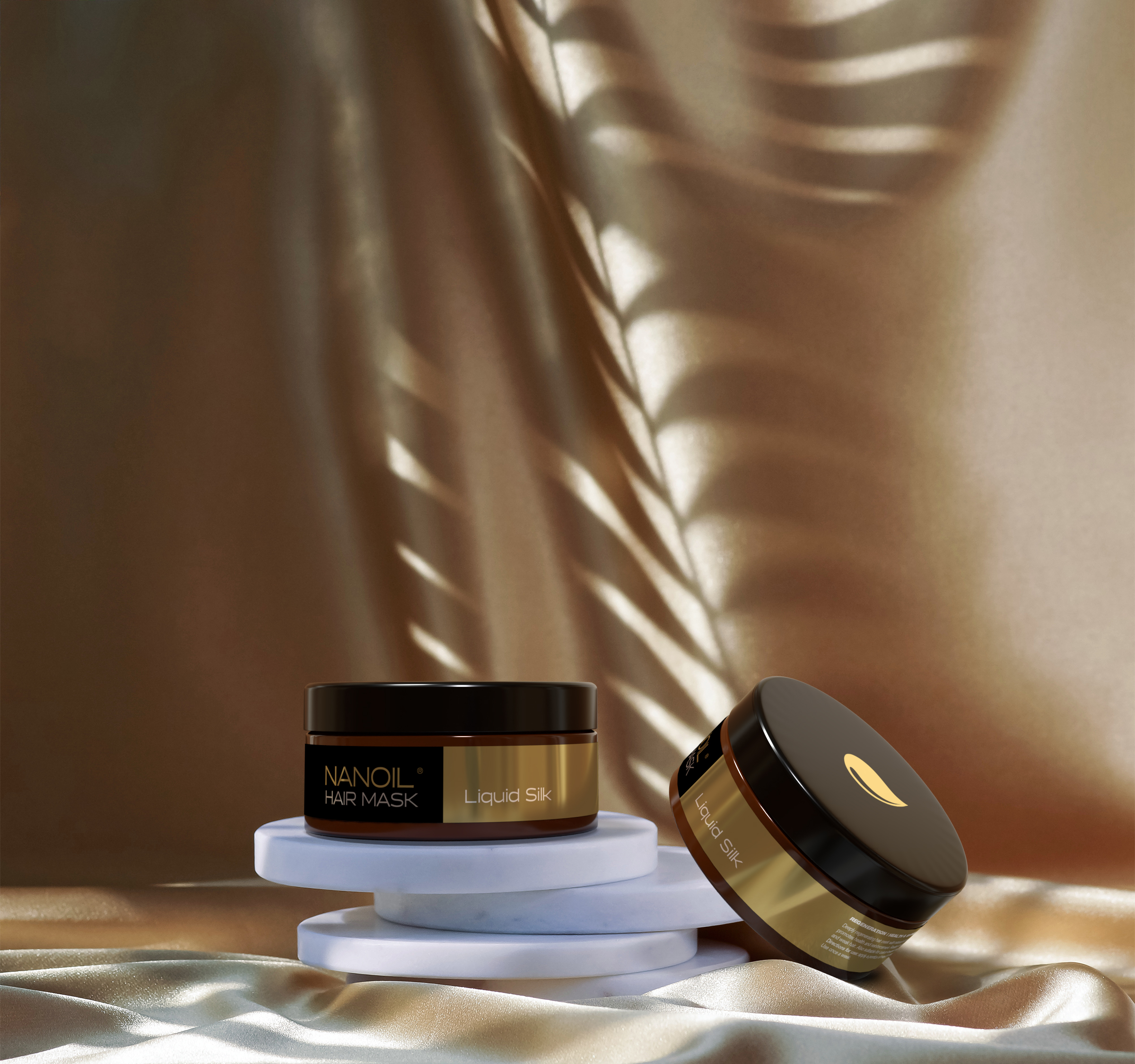 favoriete zijden masker nanoil liquid silk